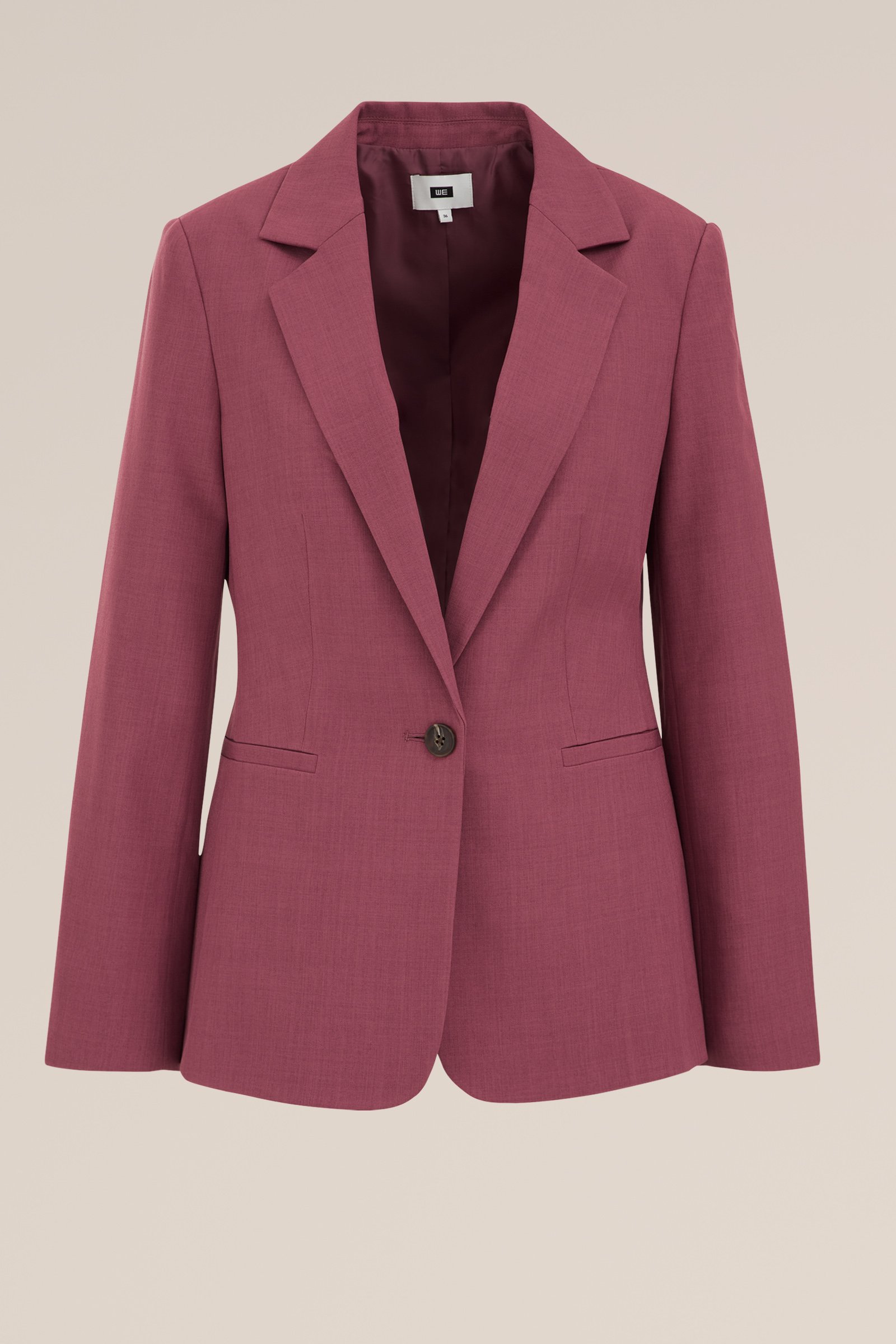 getailleerde blazer WE Fashion Oudroze