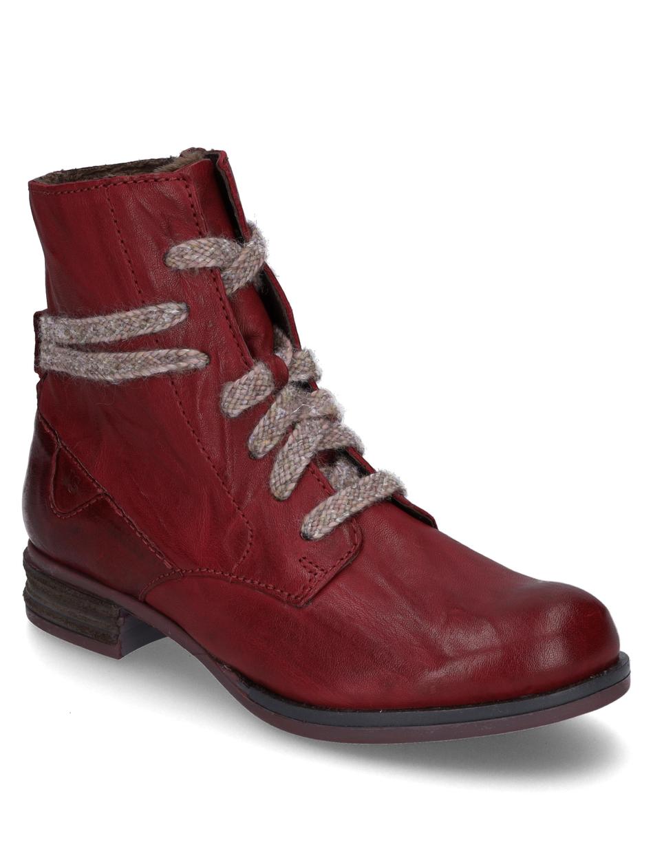 Stiefelette Sanja 18, bordeaux