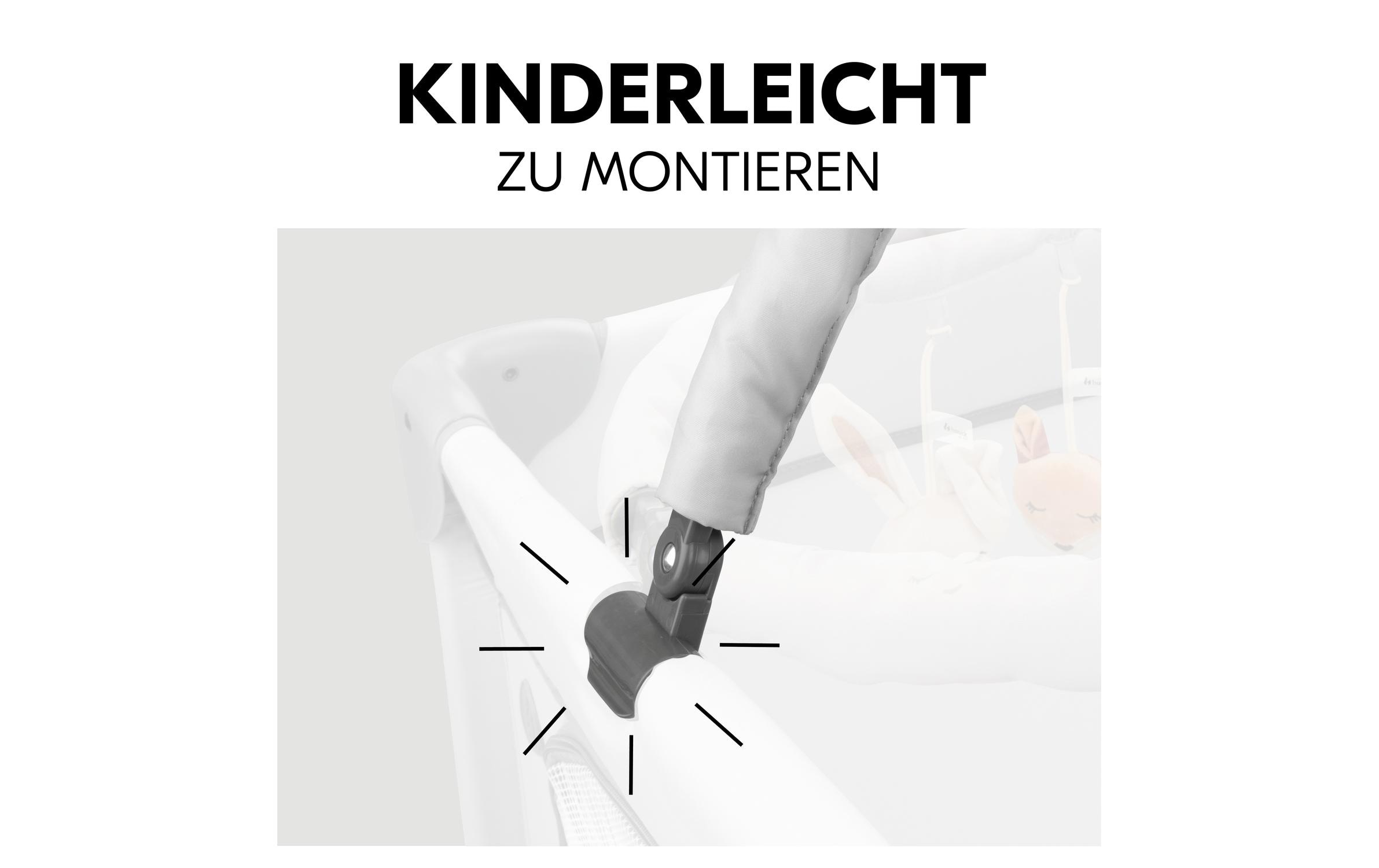 Mobile Wald WeissSpielcover Mobile für Hauck Reisebetten