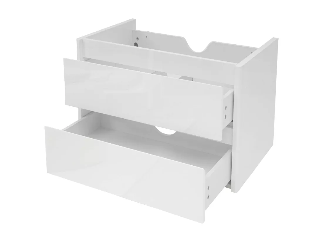 Meuble sous-lavabo MCW-B19, blanc