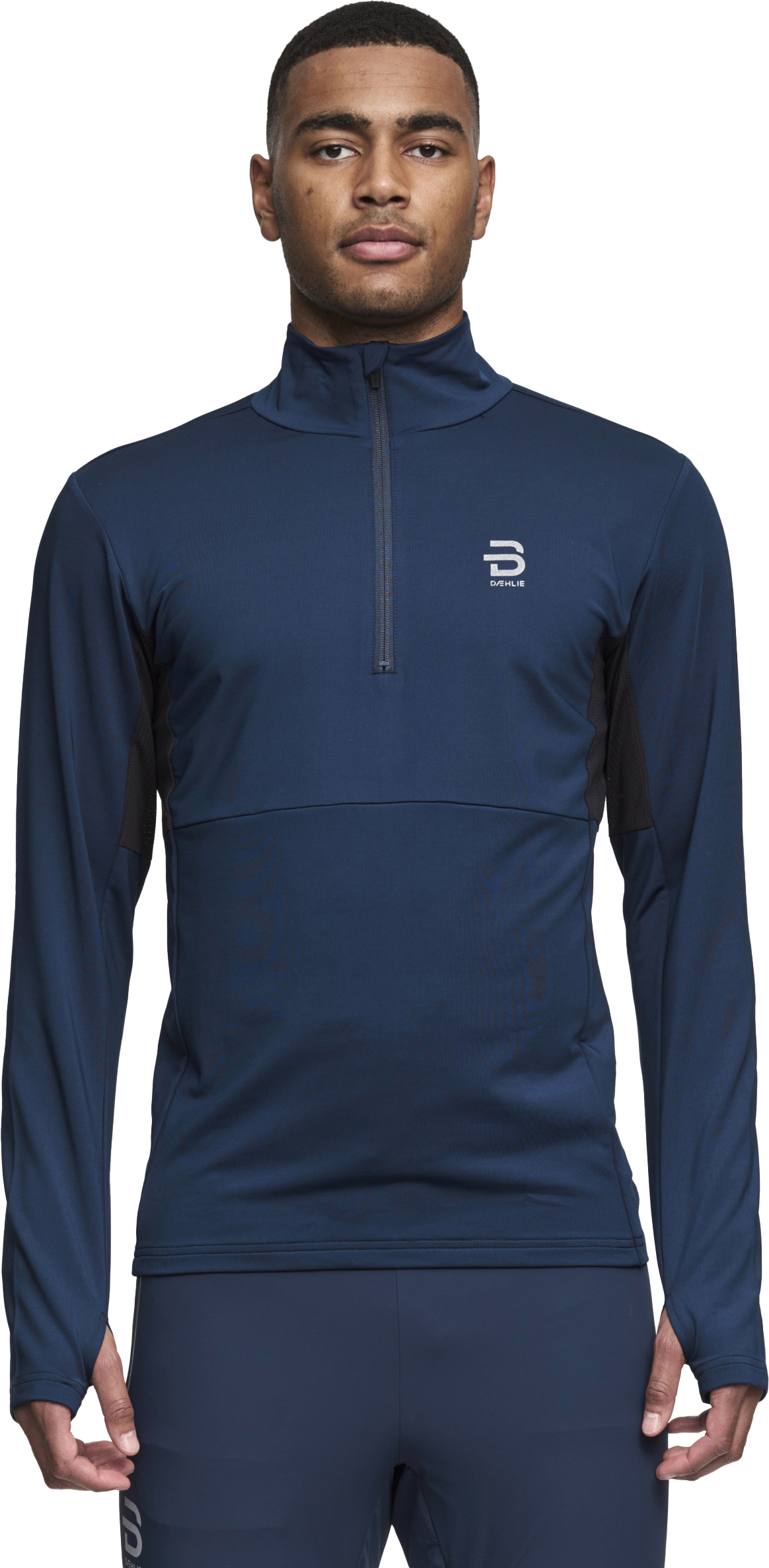Run Long Sleeve Herre Navy