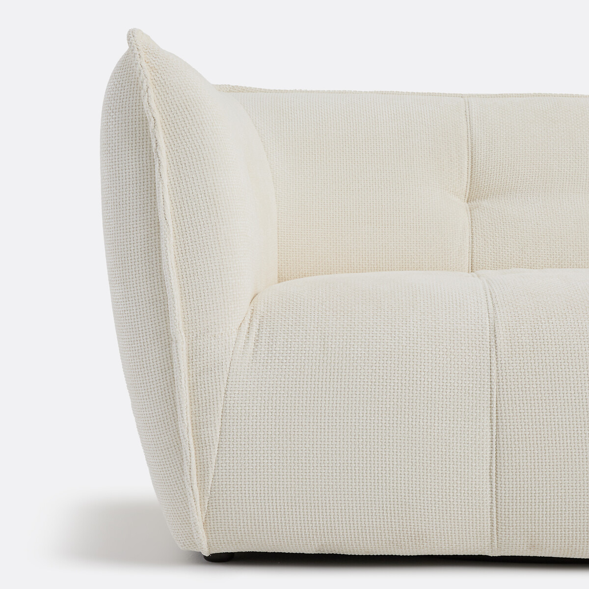 LA REDOUTE INTERIEURS<br>Sofá de 2 lugares em chenille cruzado, SIMONE