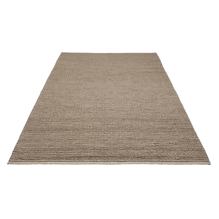 Bolia Braid vloerkleed 250x250 warm grijs