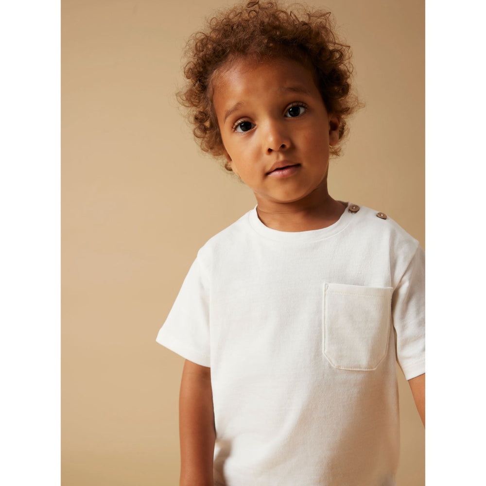 Køb Lil'Atelier Coconut Milk Nmmdolan Ss Loose Top Lil Noos