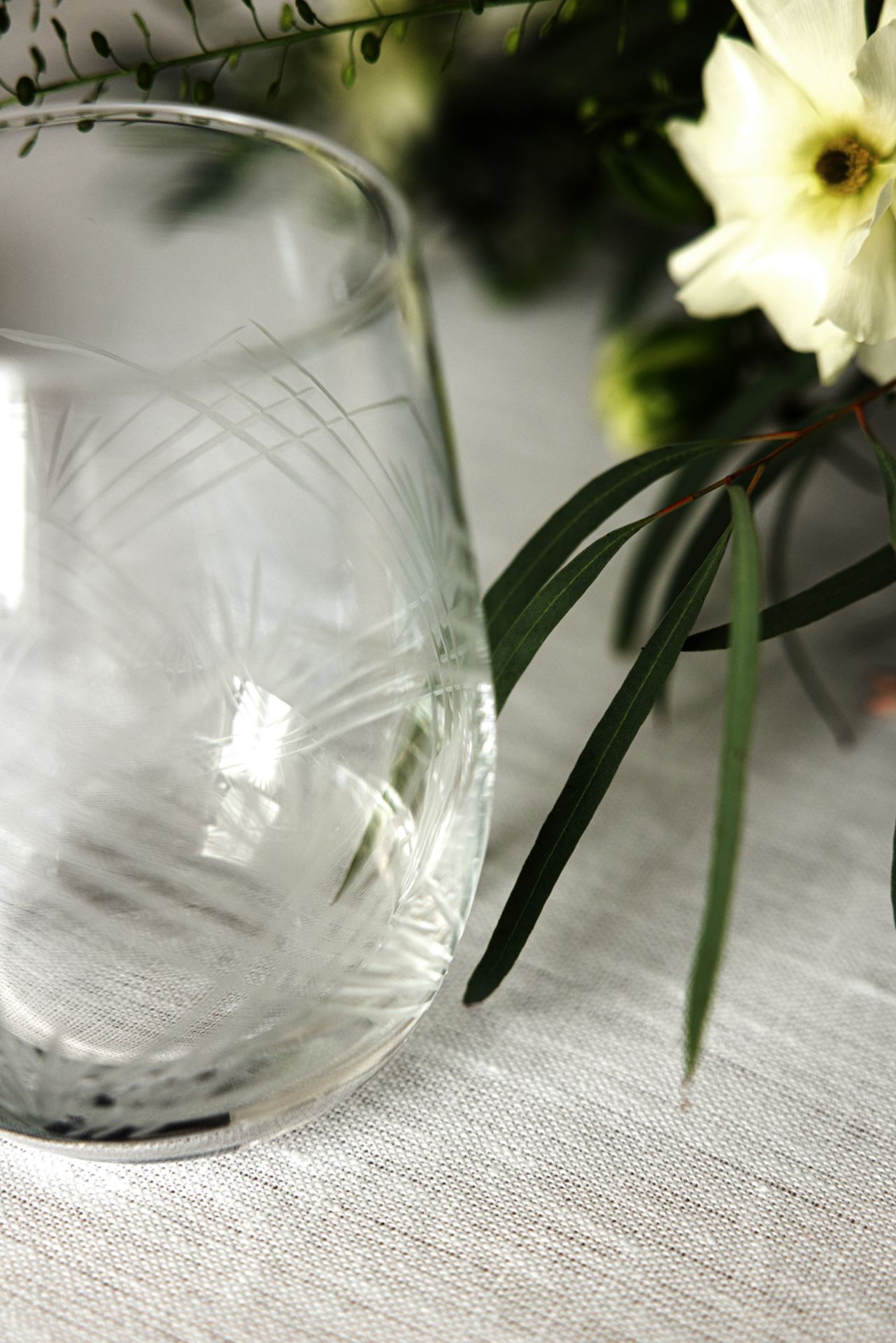 Vannglass transparent - 450ml