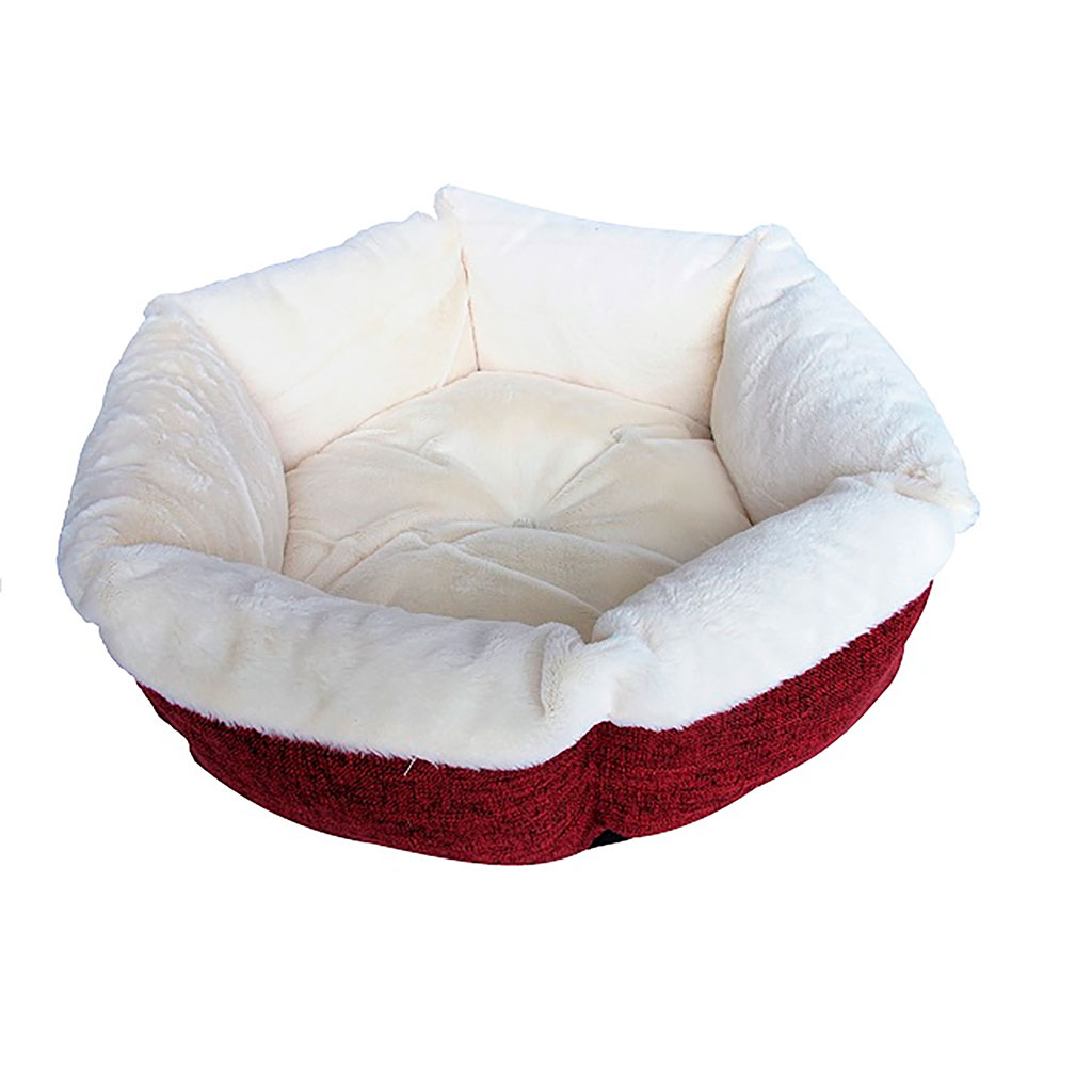 Panier pour chien ronde douillette 40x40x18cm