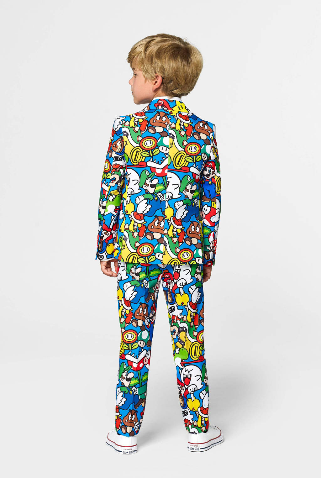 OppoSuits kostuum Super Mario™ met all over print multi