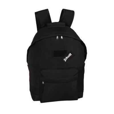 Sac à dos Schott Black - 1 compartiment - noir - Hamelin