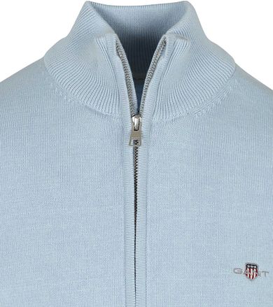 Gant Vest Lichtblauw 8030164-457 kopen