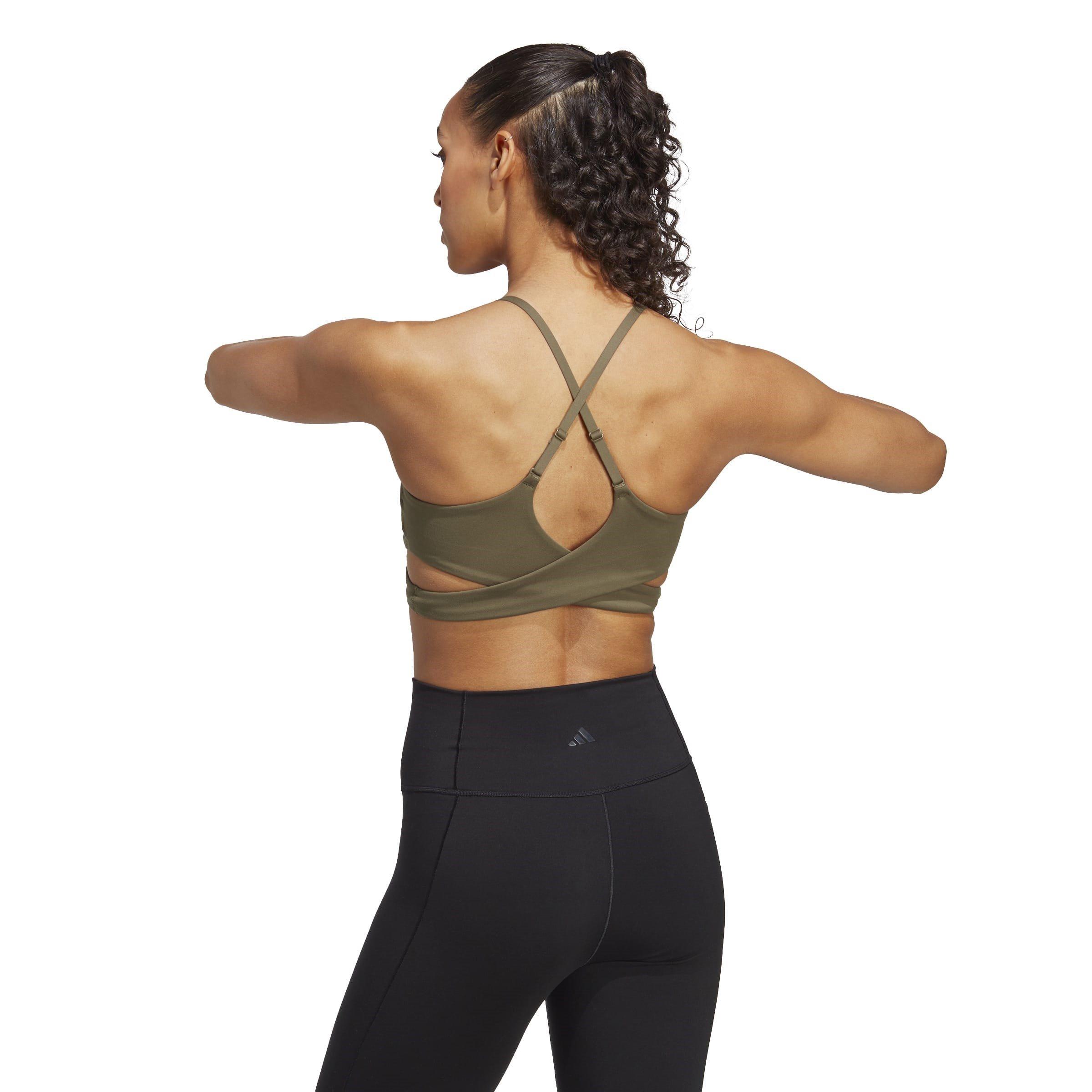 adidas Yoga Studio Light Support Longline Bra Womens