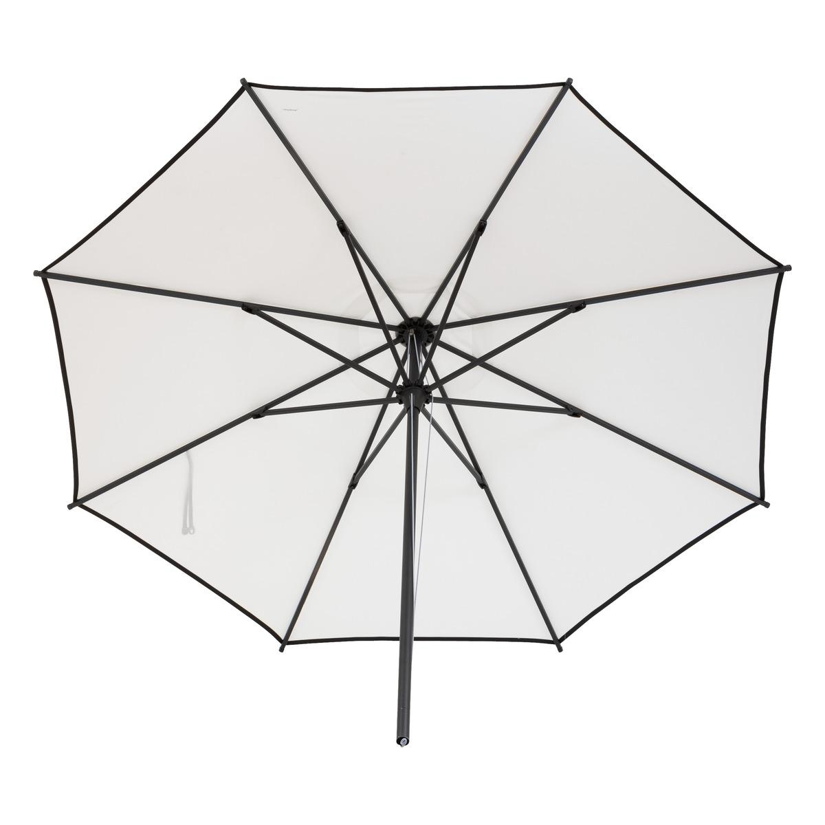 PARASOL MALUVIA 3.5M BLANC