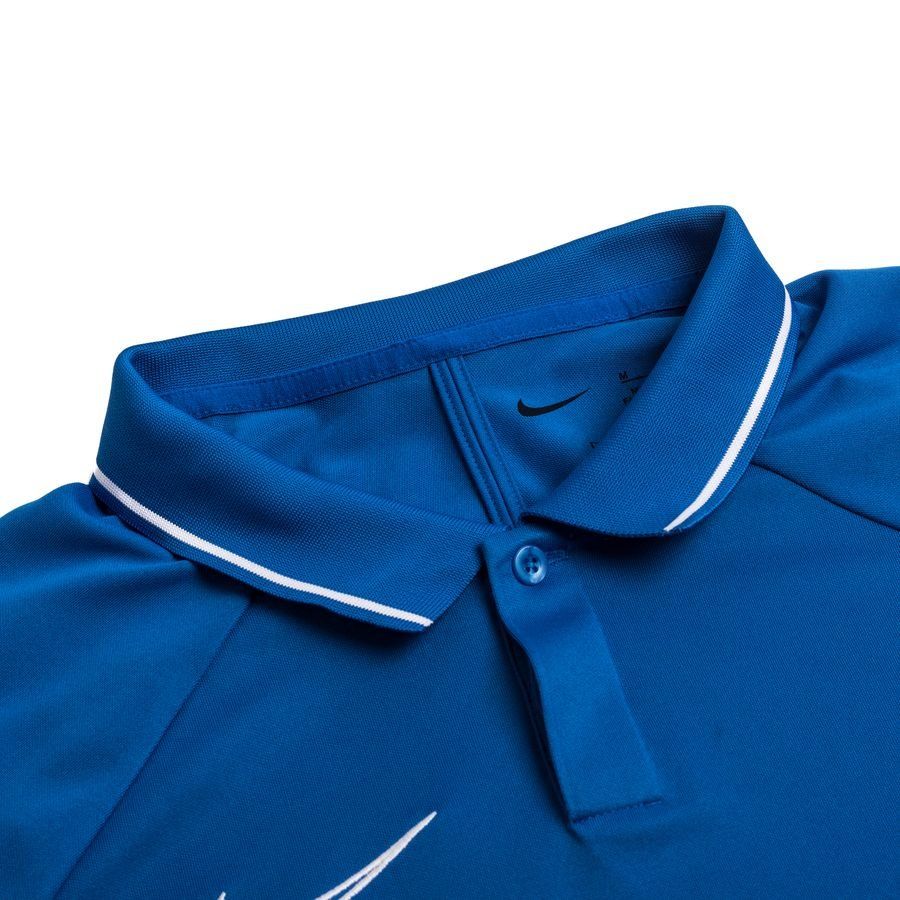 Nike Polo Dri-FIT Academy 21 - Bleu/Blanc/Bleu Foncé