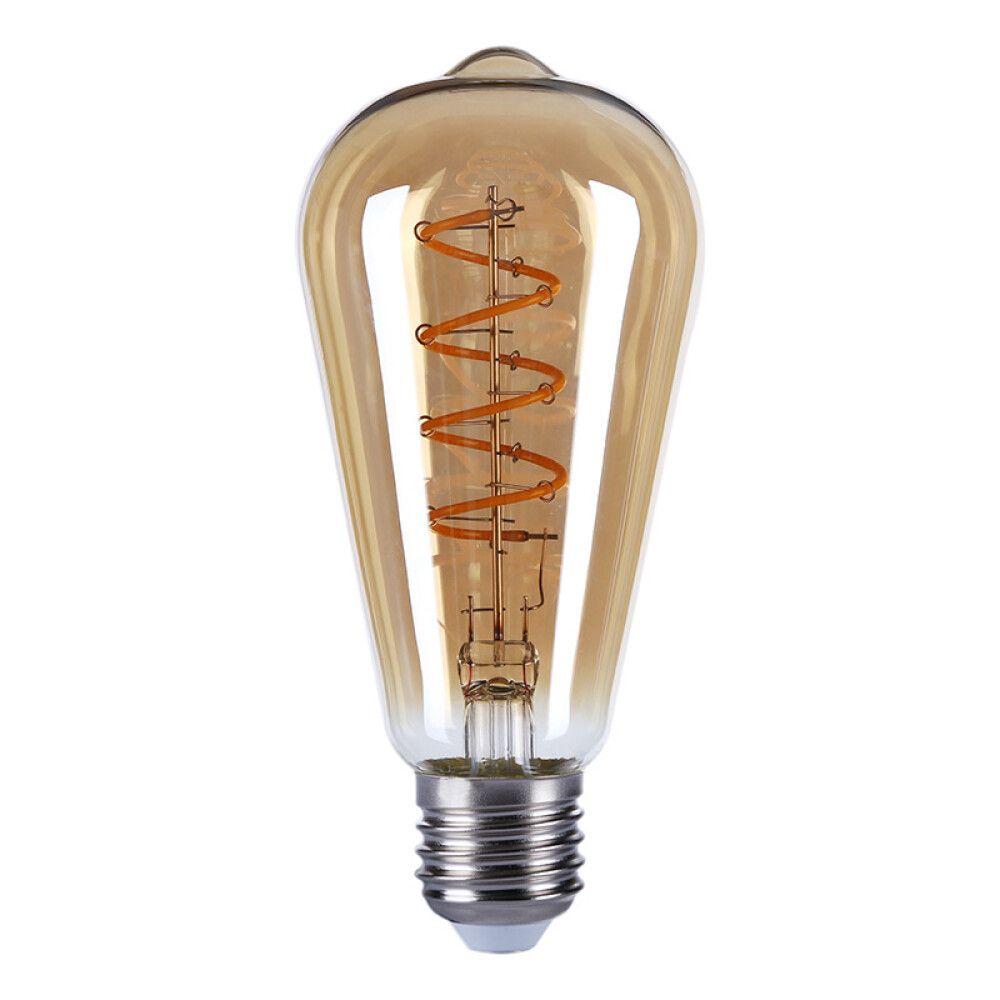 LYSPÆRE VOLTOLUX EDISON AMBER Ø64MM E27 4W