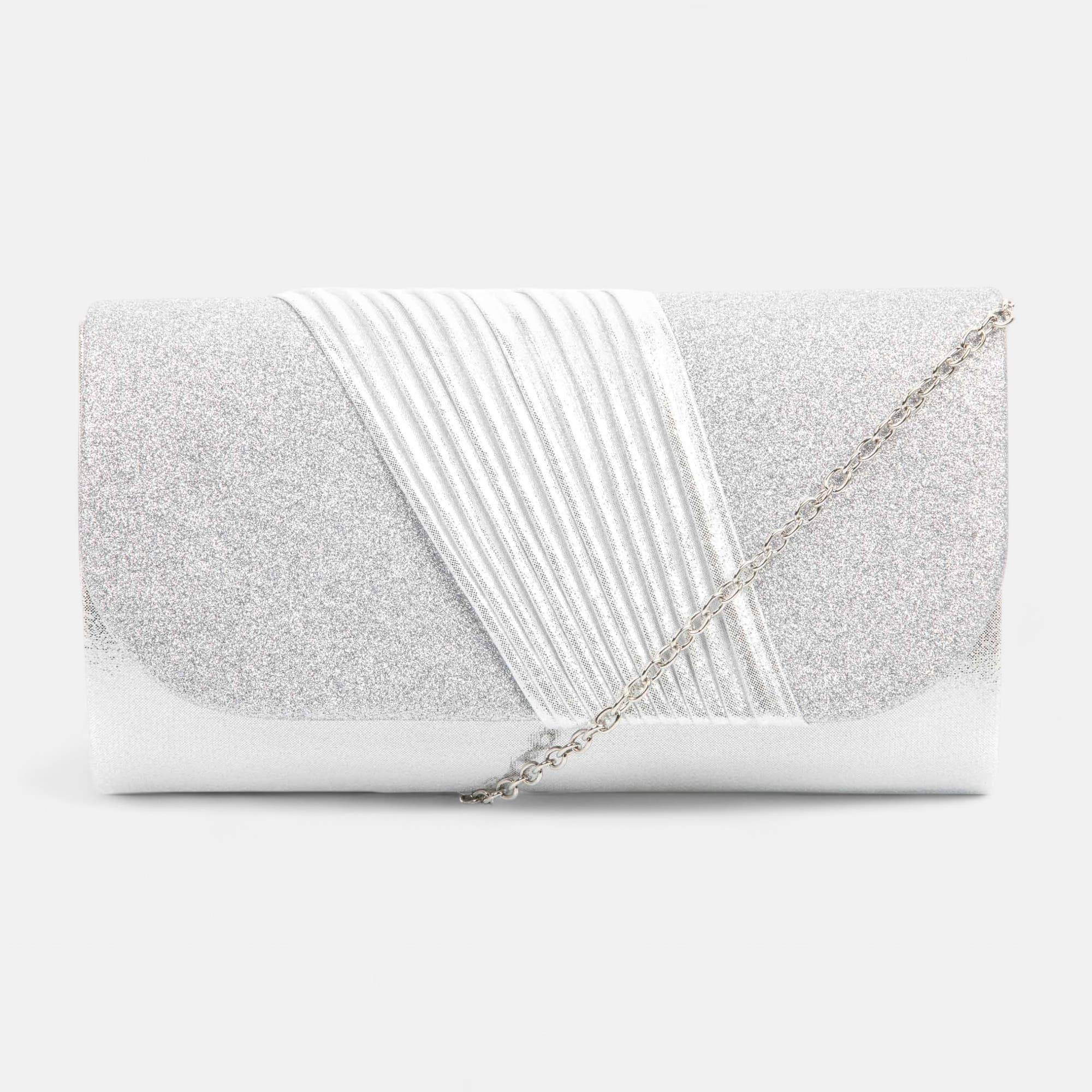 Sac bandoulière argent