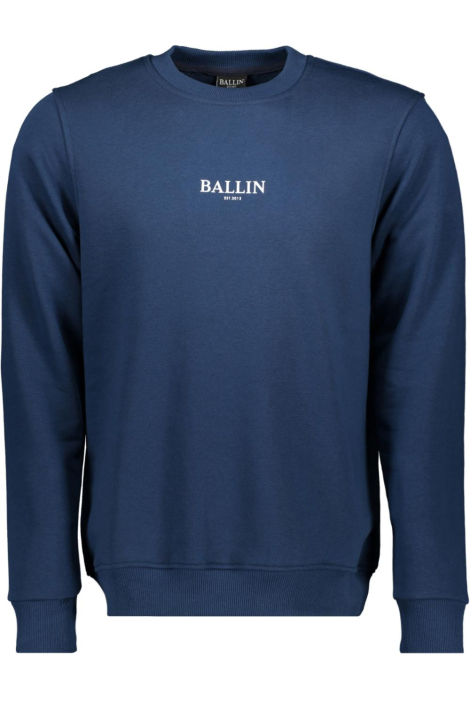 Ballin blauwe heren sweater