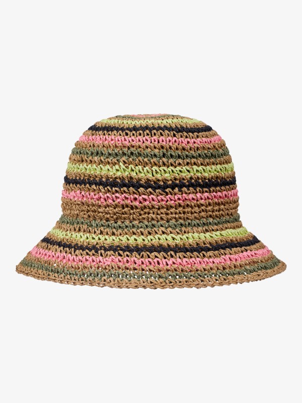 Candied Peacy Bob en paille Beige Femme