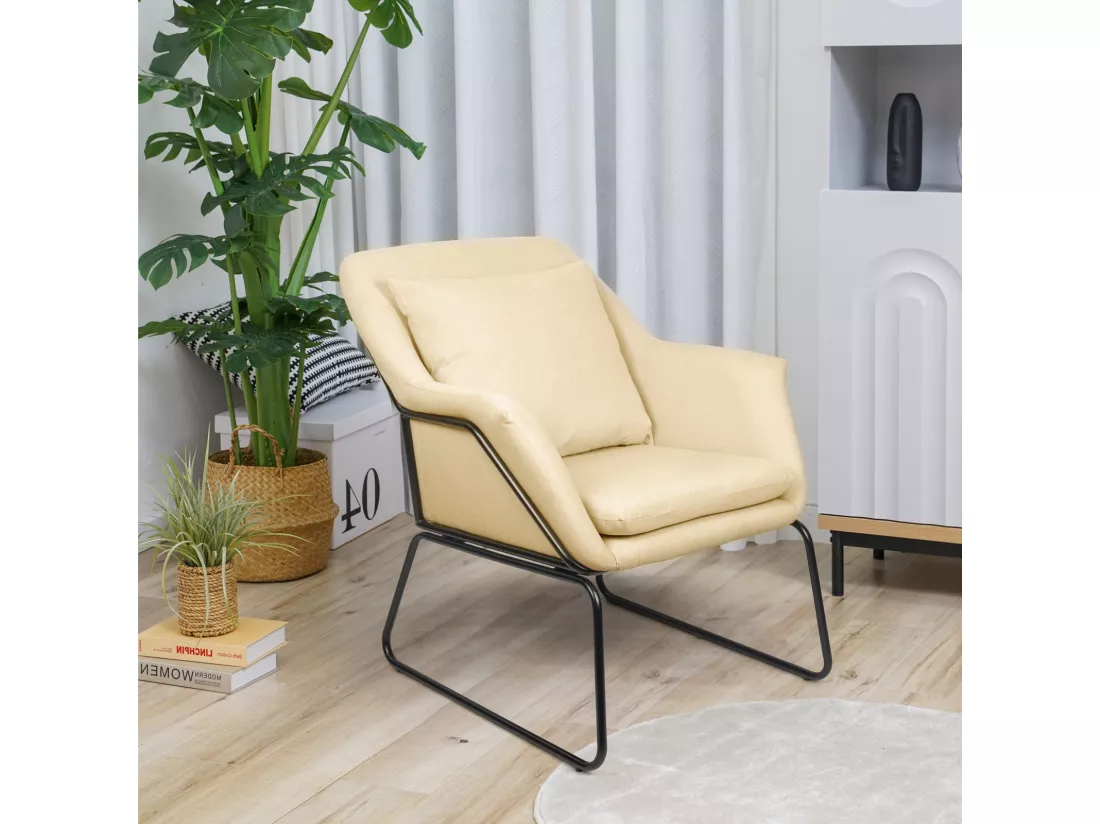 Fauteuil rembourré