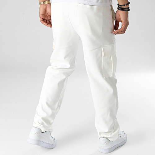 Pantalon Cargo KL-2112 Blanc