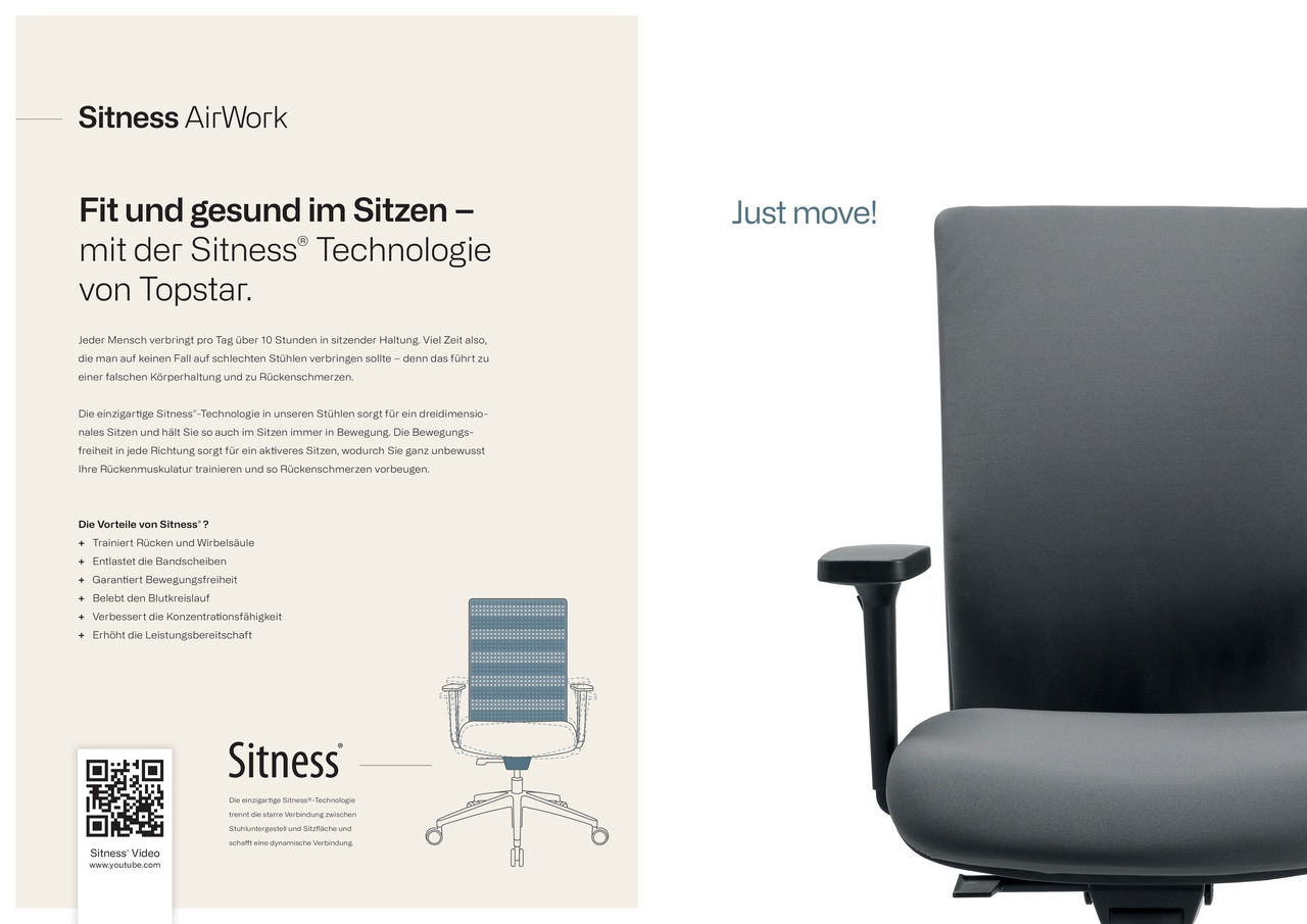 Topstar Bürostuhl SITNESS AIRWORK G