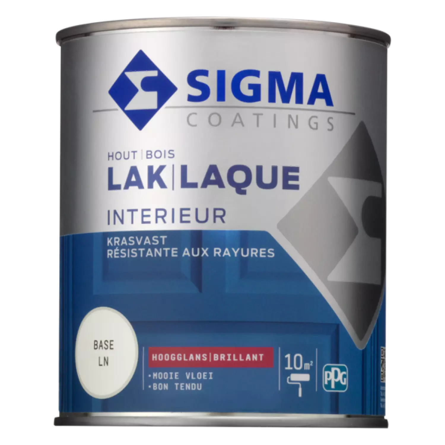Sigma Houtlak interieur hoogglans - op kleur gemengd - 0.75L