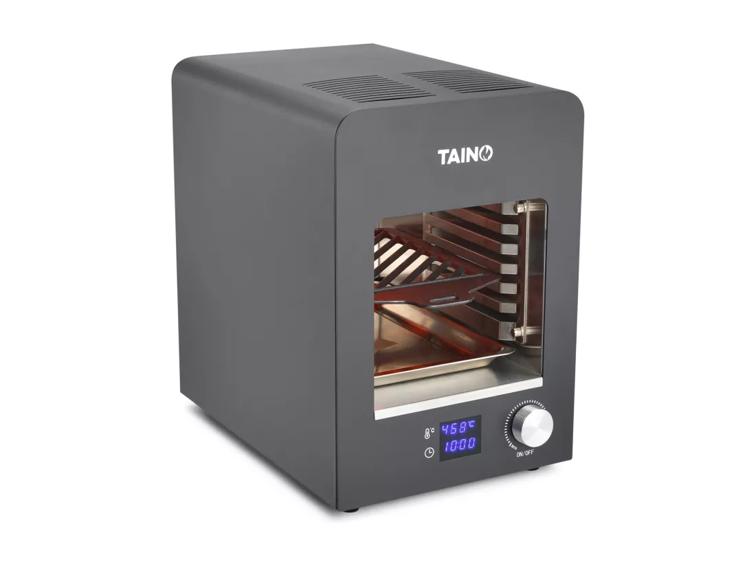 TAINO grill électrique à chaleur supérieure 800 degrés grill haute performance grill à bœuf grill à steak noir