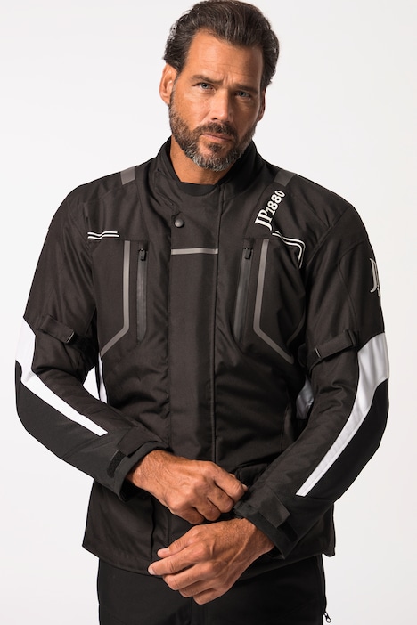 Motorrad-Jacke, Soft Protektoren, Reflex Einsätze