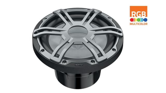 Hertz marine subwoofer m/RGB lys 250mm/10#34: