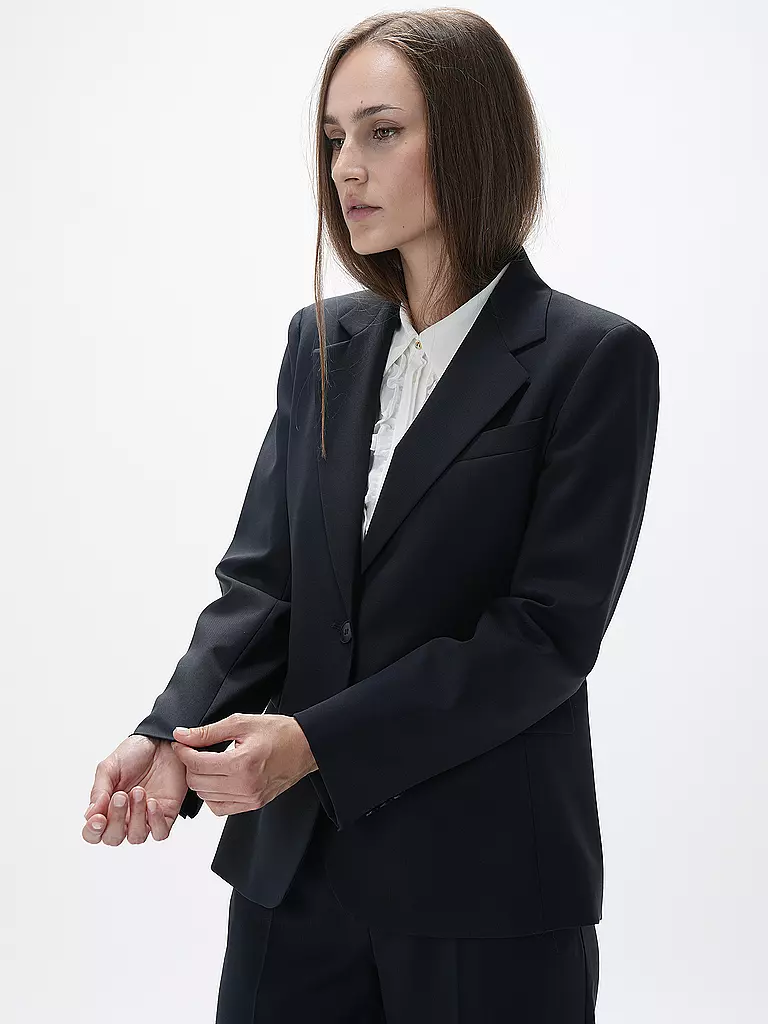 WEEKEND MAX MARA Blazer LAMINE dunkelblau