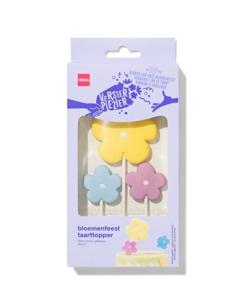 décoration pour gâteau comestible - fleurs