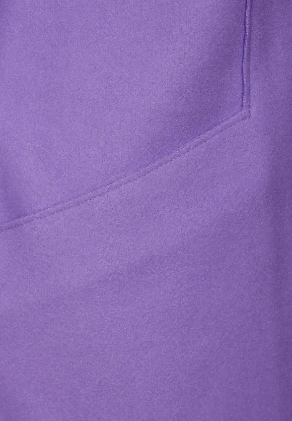 Cosy Übergangsmantel - shiny lilac