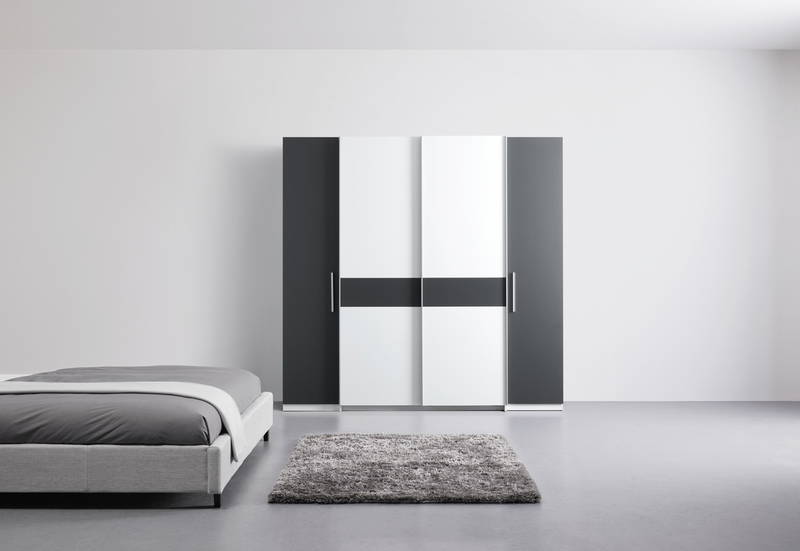 Z2 Dreh-/Schwebetürenschrank 4trg FABIO