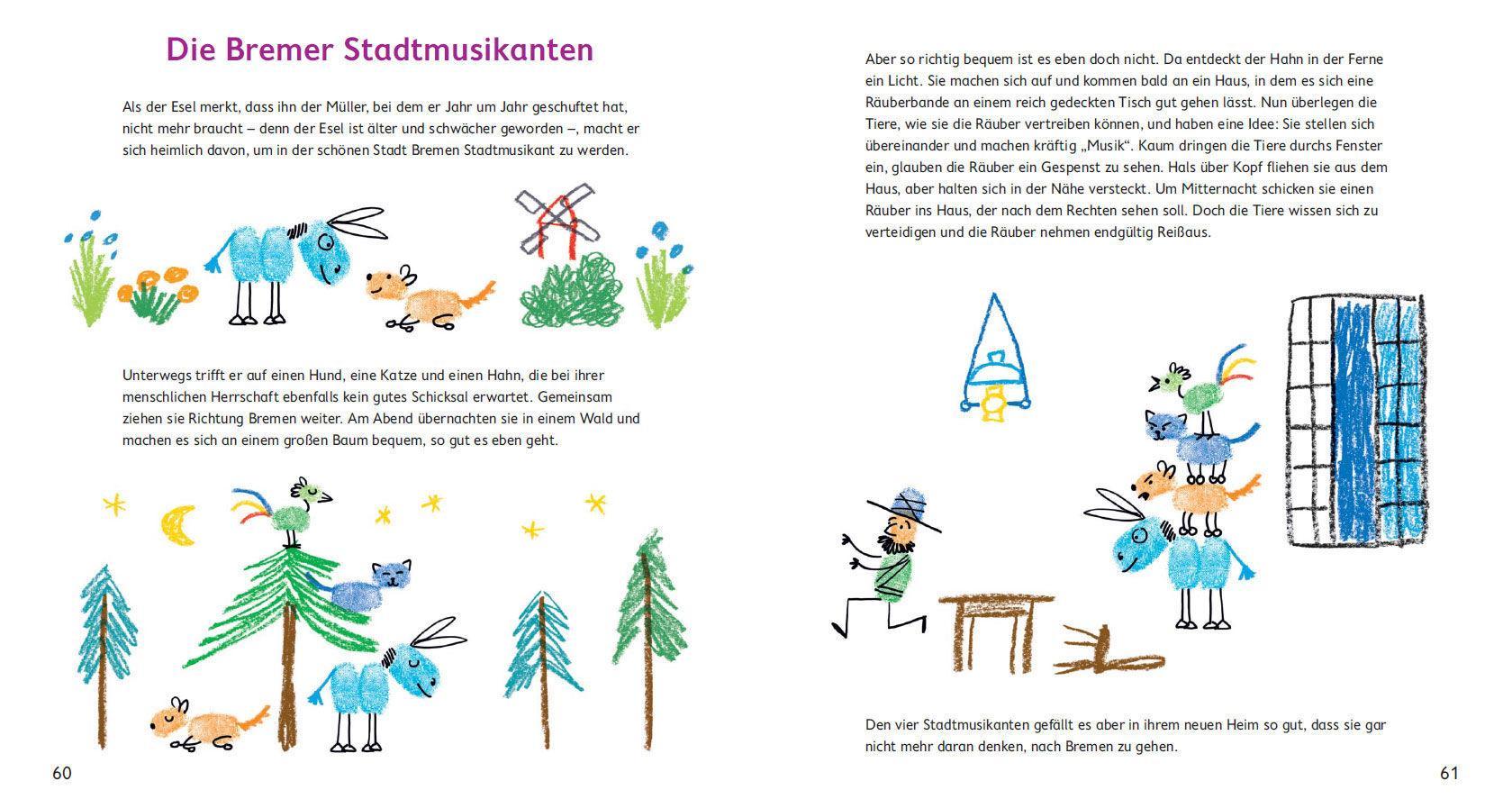 Fingerstempeln für kleine Künstler - Märchen und Geschichten