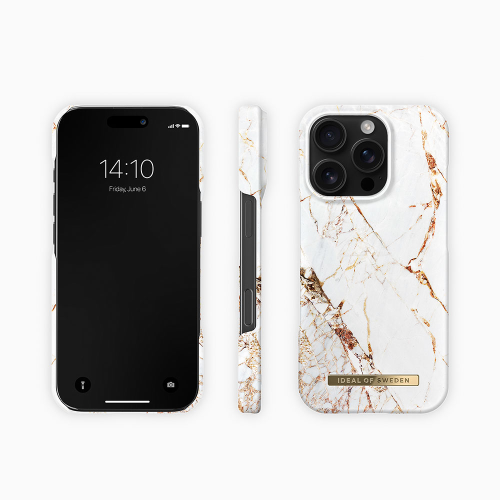 iPhone 16 Pro Max MagSafe Hardcase Hülle Recycled (IDFCMS-I2467P-46) - Carrara Gold