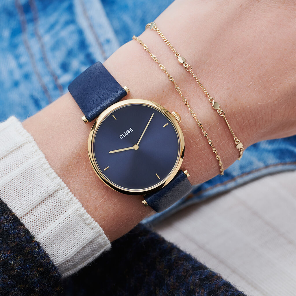 Montre Cluse Triomphe Bleu
