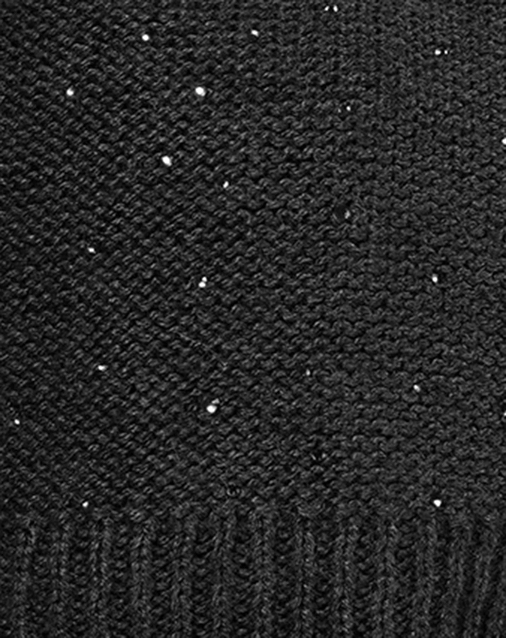 WintermüKids POMPON in schwarz