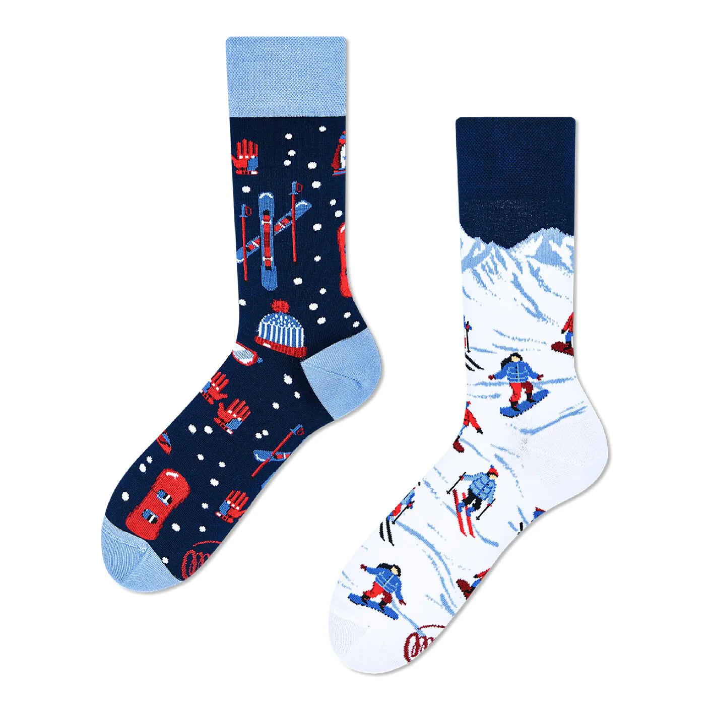 Weihnachtssocken Alpine Ski Größe 39-42
