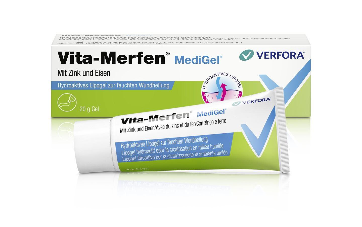 MediGel Tube 20 gHydroaktives Lipogel zur feuchten Wundheilung