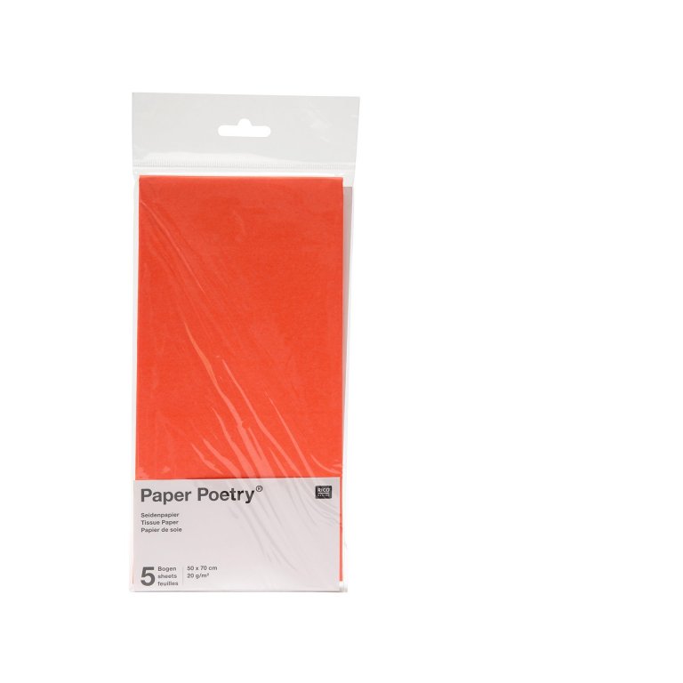Paper Poetry Seidenpapier Neon