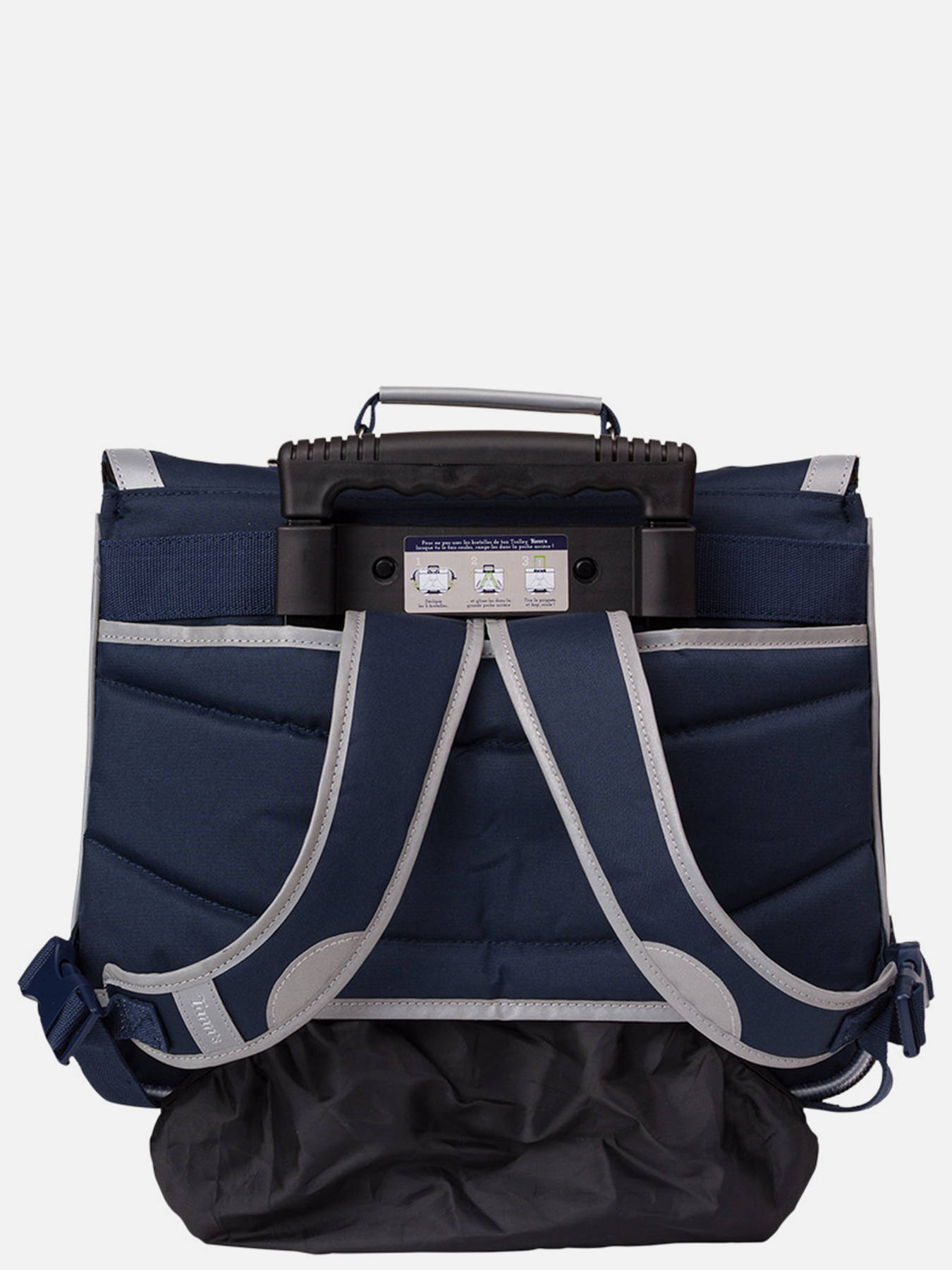 Cartable  roulettes 2 compartiments TANN'S
