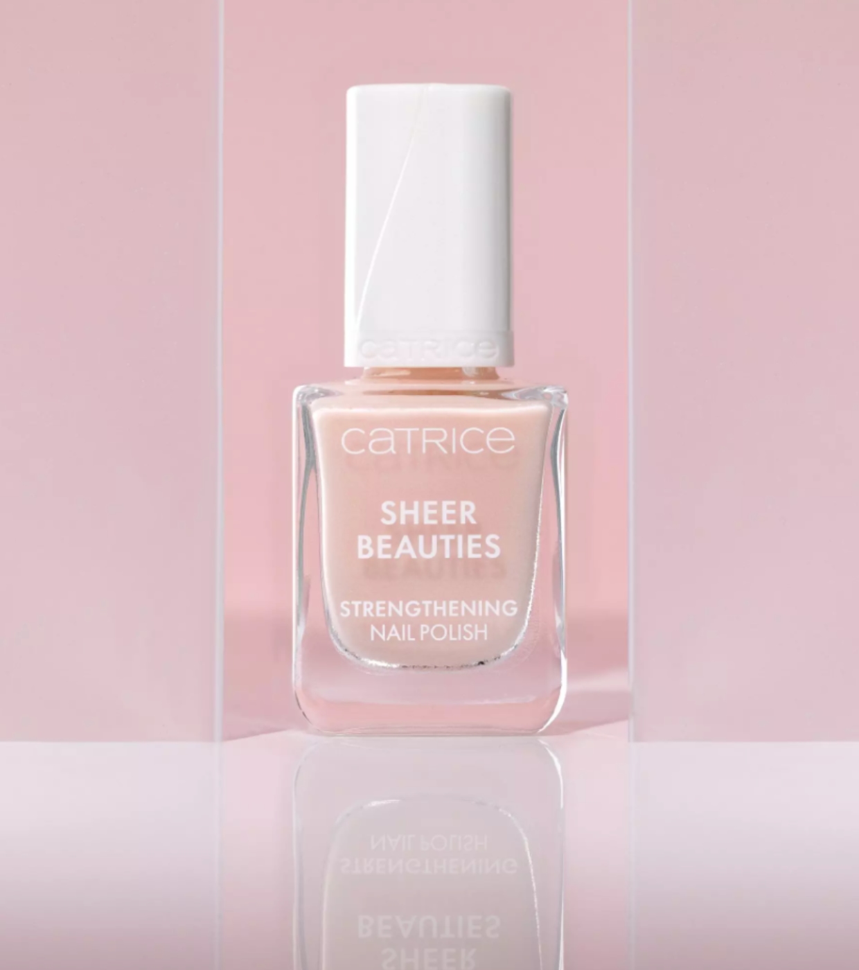 Catrice - Esmalte fortalecedor Sheer Beauties - 020: Roses Are Rosy