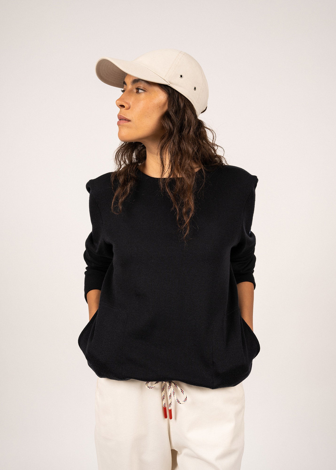Pull en laine et coton Ouistreham