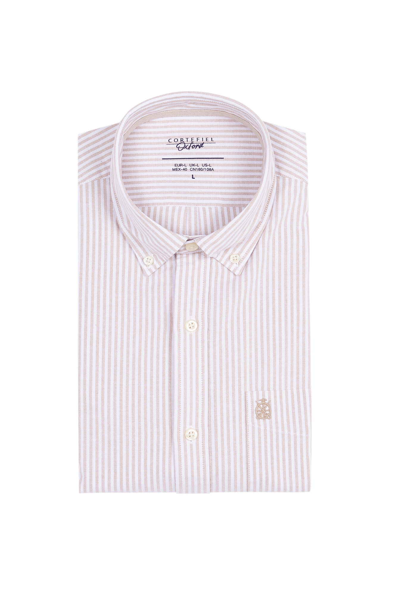 camisa oxford listrada