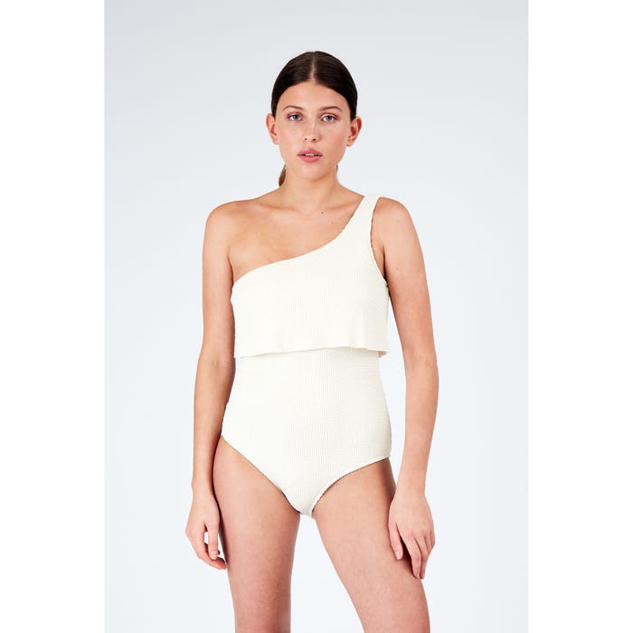 inSua-Asymmetrisch badpak volant - Insua