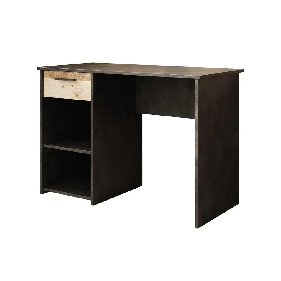 Meubella - Bureau Hyatt - Eiken - Wit - 156 cm
