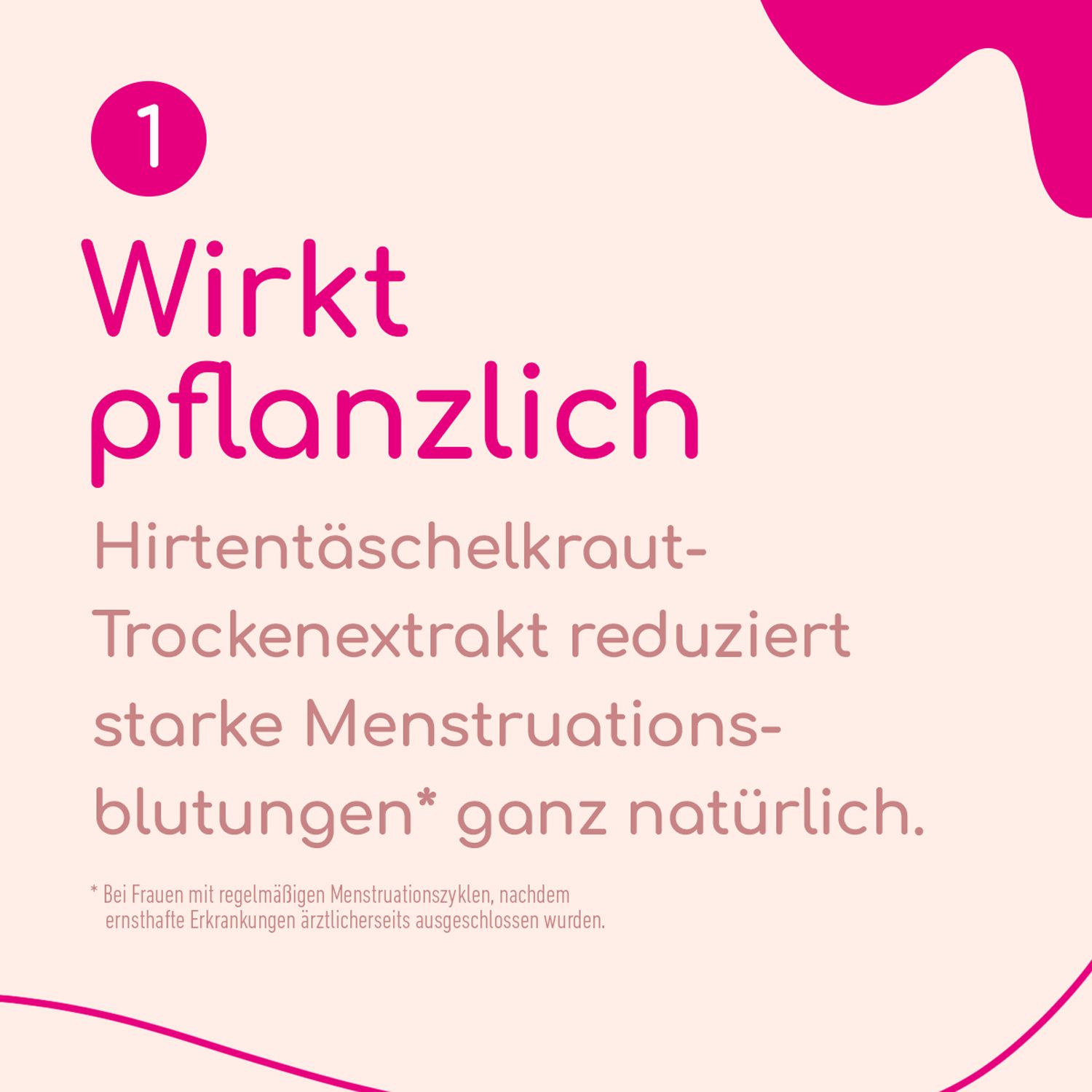 Kade Zyklus bei starken Blutungen