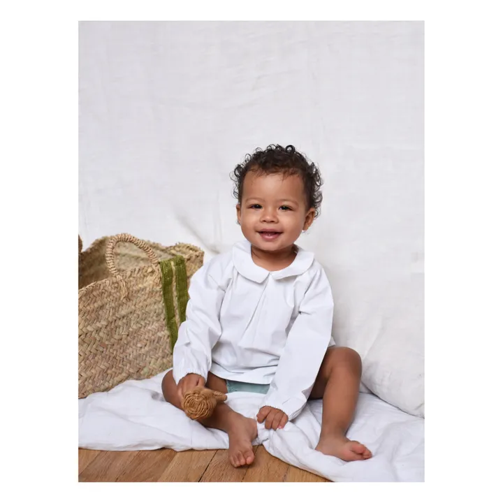 Lililotte Exclusivité Lililotte x Smallable - Blouse Octave | Blanc cassé