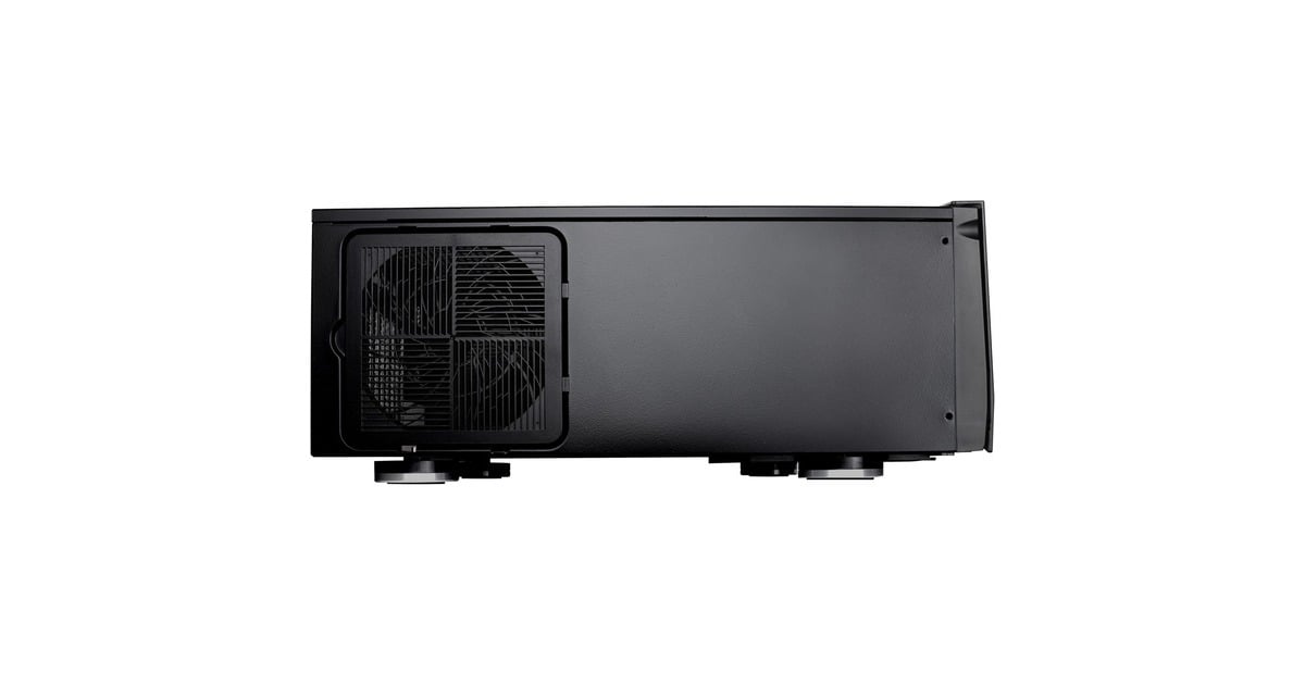 SilverStoneGrandia GD07B HTPC behuizing  (Zwart | 2x USB-A)