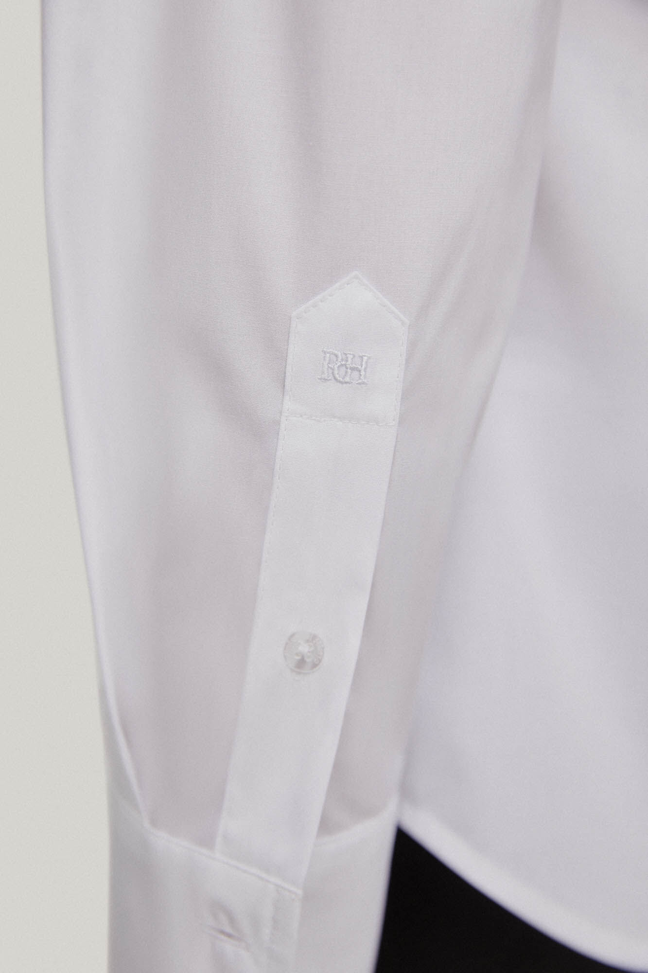 Camisa básica fácil de passar - Branca