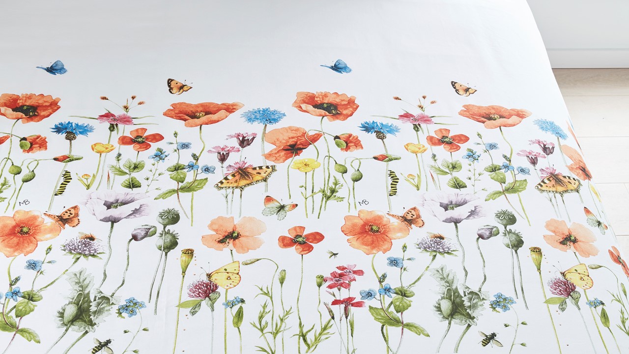 Dekbedovertrek Poppy Parade multicolour