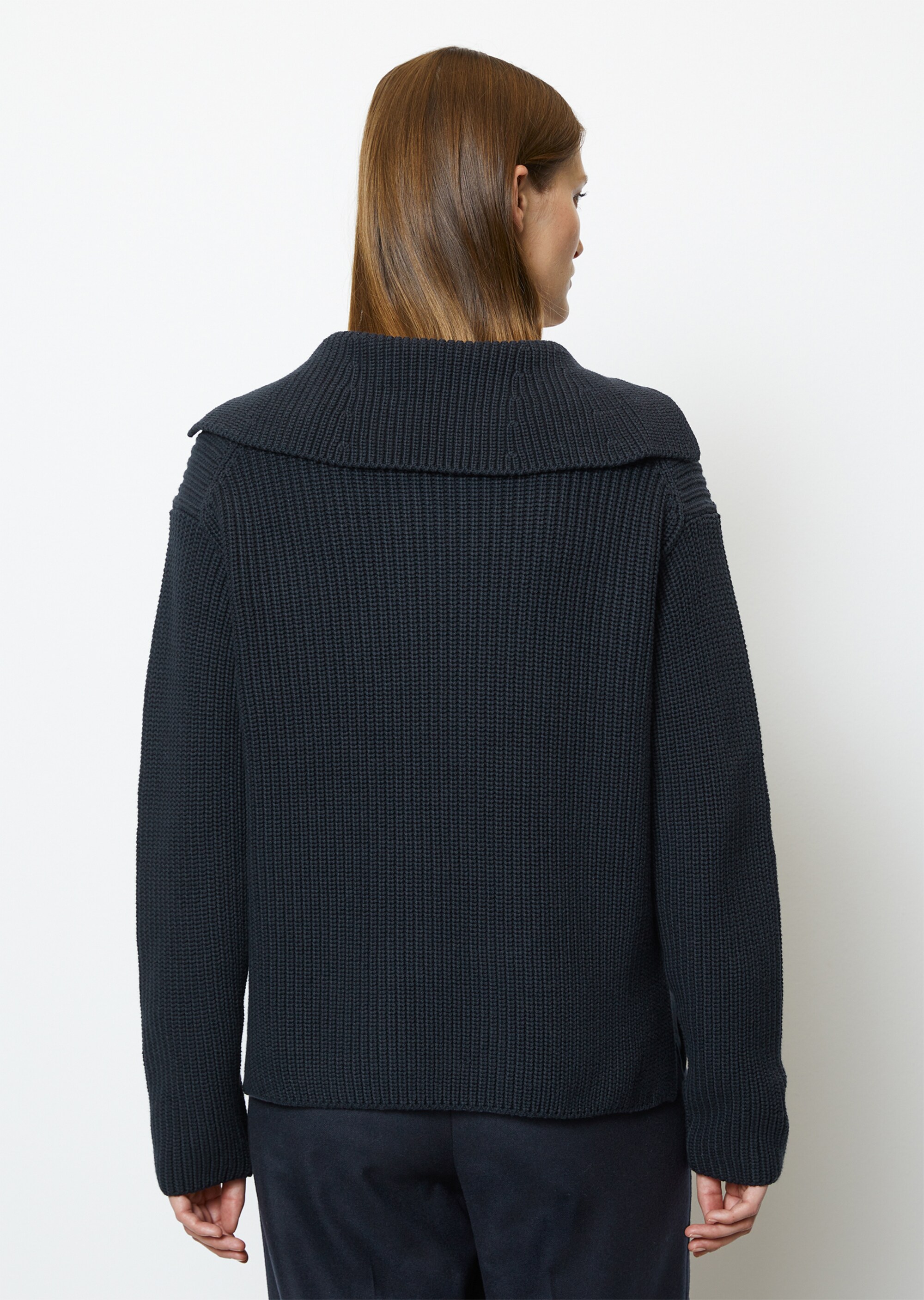 DfC Pullover im Troyer-Stil aus Organic Cotton